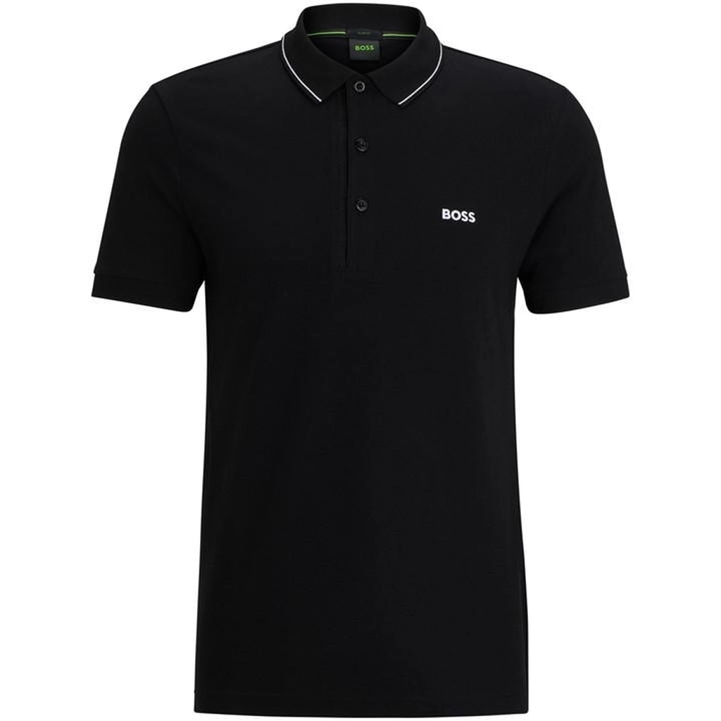 Hugo Boss Men's Paule Short Sleeve Polo Shirt - Black